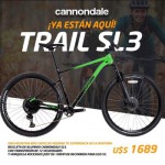 BICICLETA CANNONDALE TRAIL SL3